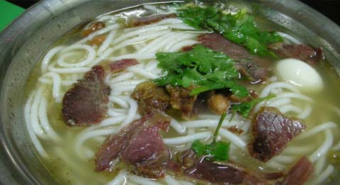 Horsemeat Rice Noodles,one of the original four kinds of Guilin Rice Noodles