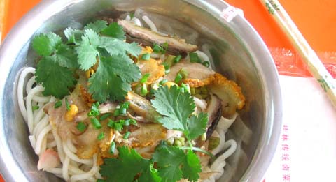 Instant Boiled Spiced Noodles,one of the original four kinds of Guilin Rice Noodles